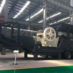 移動(dòng)破碎站系列輪胎顎式破碎站